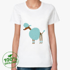 Женская футболка органик