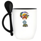 Кружка с ложкой