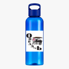 Прозрачная спортивная бутылка