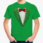 Детская классическая футболка Смокинг