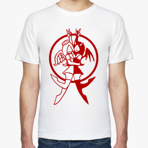 Футболка с принтом Вечные друзья или...