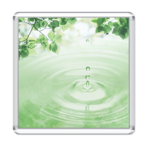 Магнит с принтом ЭКО