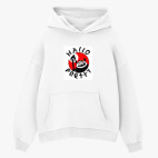 Толстовка худи оверсайз