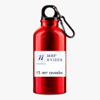 Металлическая бутылка 400 мл UV-DTF