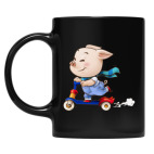 Кружка цветная UV-DTF