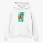 Толстовка худи оверсайз