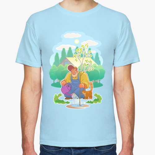 Футболка Садовник, дачник, фермер