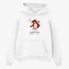 Толстовка худи оверсайз