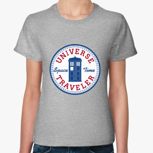 Женская футболка Universe Traveler - Doctor Who
