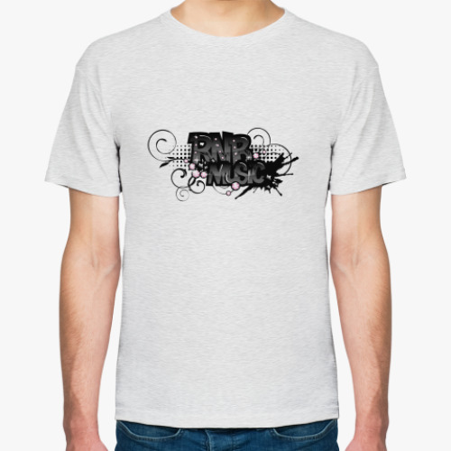 Футболка с принтом RnB music