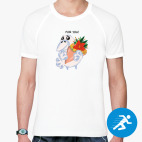 Мужская спортивная футболка