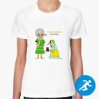 Женская спортивная футболка