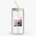 Банка с бамбуковой крышкой