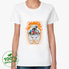 Женская футболка органик