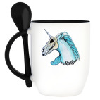 Кружка с ложкой