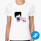 Женская спортивная футболка