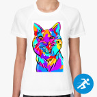 Женская спортивная футболка