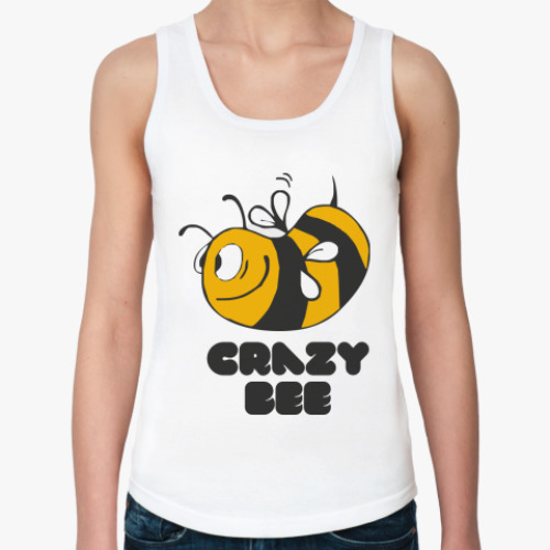 Женская майка Crazy bee