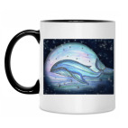 Кружка двухцветная