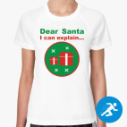 Женская спортивная футболка