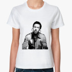 Женская футболка, белая