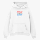 Толстовка худи оверсайз