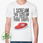 Мужская футболка органик