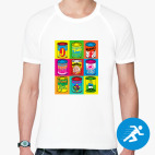 Мужская спортивная футболка