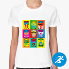 Женская спортивная футболка