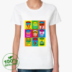 Женская футболка органик