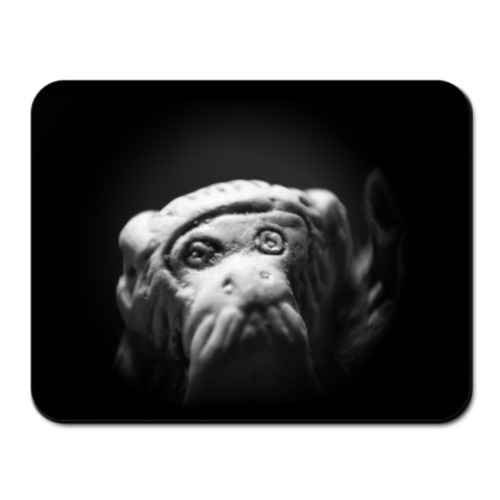 Коврик для мыши с принтом 'Не говорю зла'