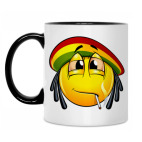 Кружка двухцветная