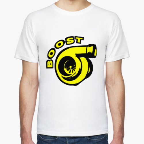 Футболка с принтом Boost