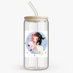 Банка с бамбуковой крышкой