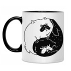 Кружка двухцветная