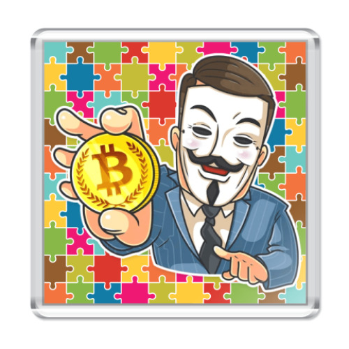 Магнит Bitcoin Anonymous