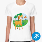 Женская спортивная футболка