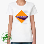 Женская футболка органик