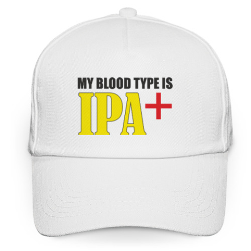 Кепка бейсболка Моя группа крови IPA+