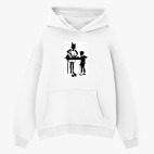 Толстовка худи оверсайз