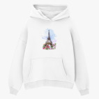 Толстовка худи оверсайз