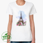 Женская футболка органик