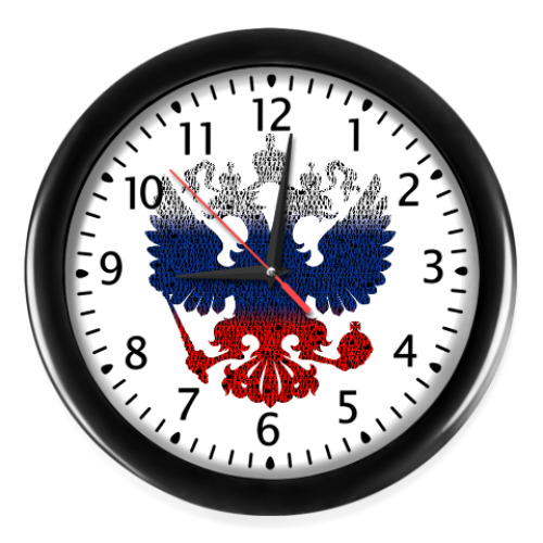 Настенные часы Герб России
