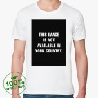 Мужская футболка органик