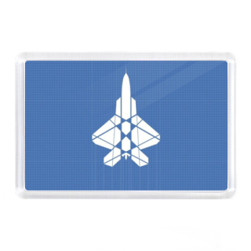 Магнит Самолет f-22