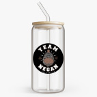 Банка с бамбуковой крышкой