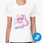 Женская спортивная футболка