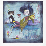 Девочка и кот учёный