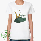 Женская футболка органик