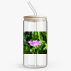 Банка с бамбуковой крышкой